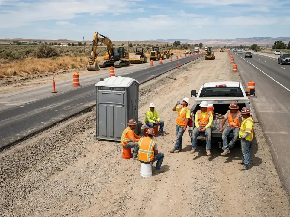 highway-road-construction-crew-007 — frequently asked questions, Porta Potty and Restroom Rentals in Melbourne, FL
